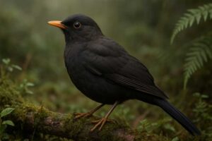 Image of a Sooty Thrush in its natural habitat