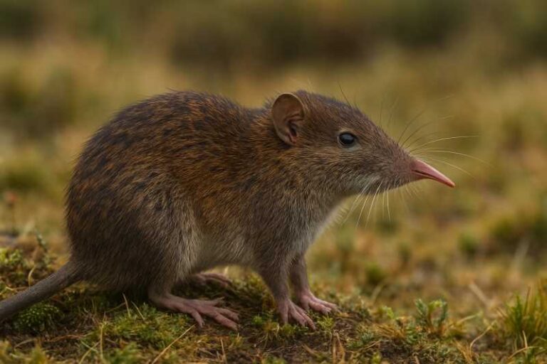 Image of a Southern Páramo Hocicudo in its natural habitat