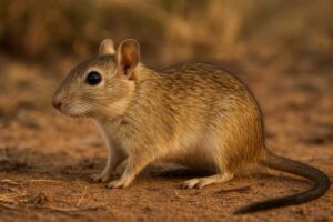 Image of a Southern Savanna Gerbil in its natural habitat
