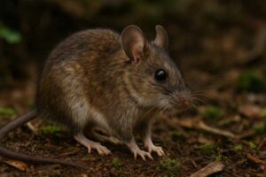 Image of a Thomas's Big-toothed Deermouse in its natural habitat