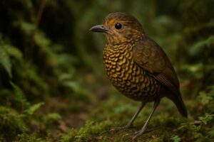 Image of a Undulated Antpitta in its natural habitat