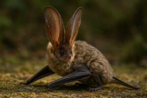 Image of a Ward's Long-eared Bat in its natural habitat