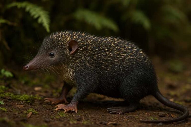 Image of a Web-footed Tenrec in its natural habitat