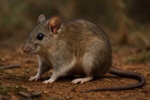 Image of a White-footed Rabbit Rat in its natural habitat