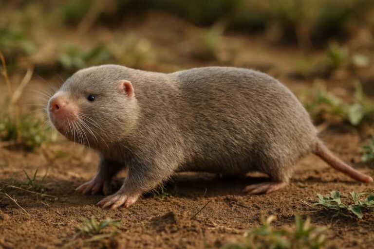 Image of a Whyte's Mole-rat in its natural habitat