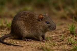 Image of a Angolan Groove-toothed Swamp Rat in its natural habitat