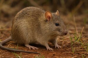 Image of a Australian Pale Field Rat in its natural habitat