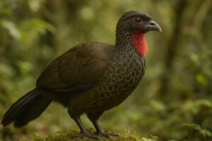 Image of a Bearded Guan in its natural habitat