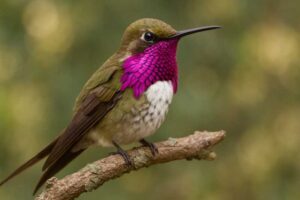 Image of a Beautiful Sheartail in its natural habitat