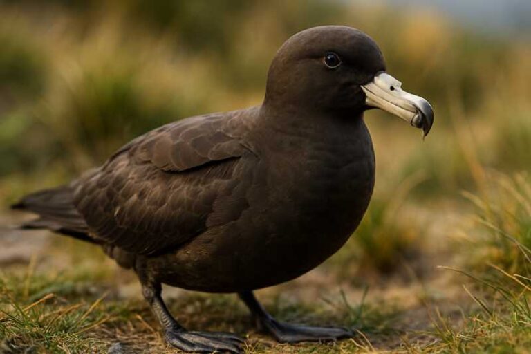 Image of a Black Petrel in its natural habitat
