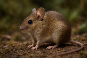 Image of a Bolivian Vesper Mouse in its natural habitat