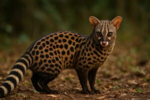 Image of a Bourlon's Genet in its natural habitat