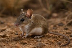 Image of a Canyon Deermouse in its natural habitat