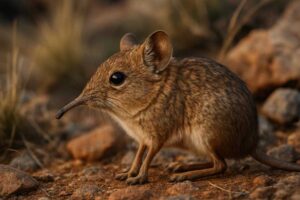 Image of a Cape Rock Sengi in its natural habitat