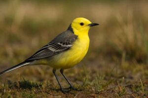 Image of a Citrine Wagtail in its natural habitat
