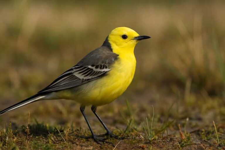 Image of a Citrine Wagtail in its natural habitat