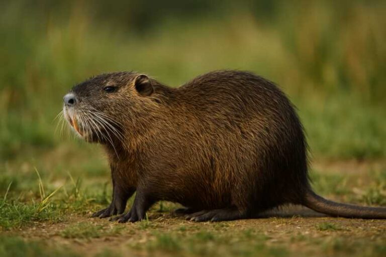 Image of a Coypu in its natural habitat