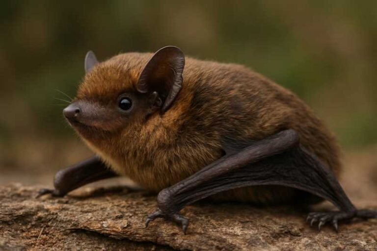 Image of a Eastern Broad-nosed Bat in its natural habitat