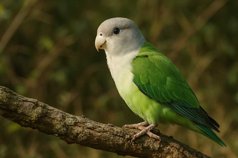Image of a Grey-headed Lovebird in its natural habitat