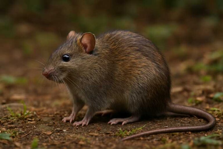 Image of a Highland Rice Rat in its natural habitat
