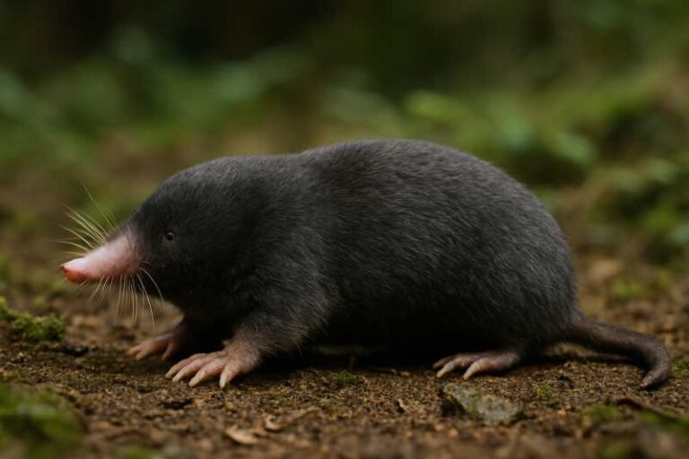 Image of a Himalayan Mole in its natural habitat