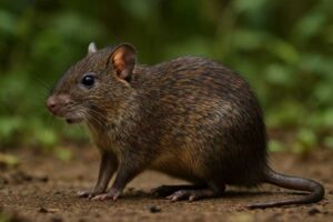 Image of a Napo Spiny-rat in its natural habitat
