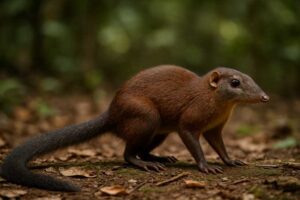 Image of a Nicobar Treeshrew in its natural habitat