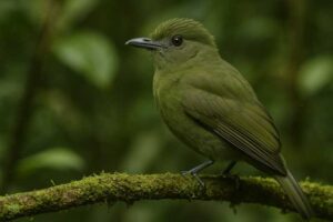 Image of a Olivaceous Piha in its natural habitat