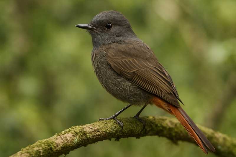 Image of a Rufous-tailed Tyrant in its natural habitat
