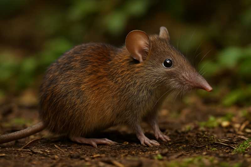 Image of a Small Yungas Hocicudo in its natural habitat