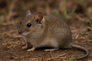 Image of a Southern African Pouched Mouse in its natural habitat