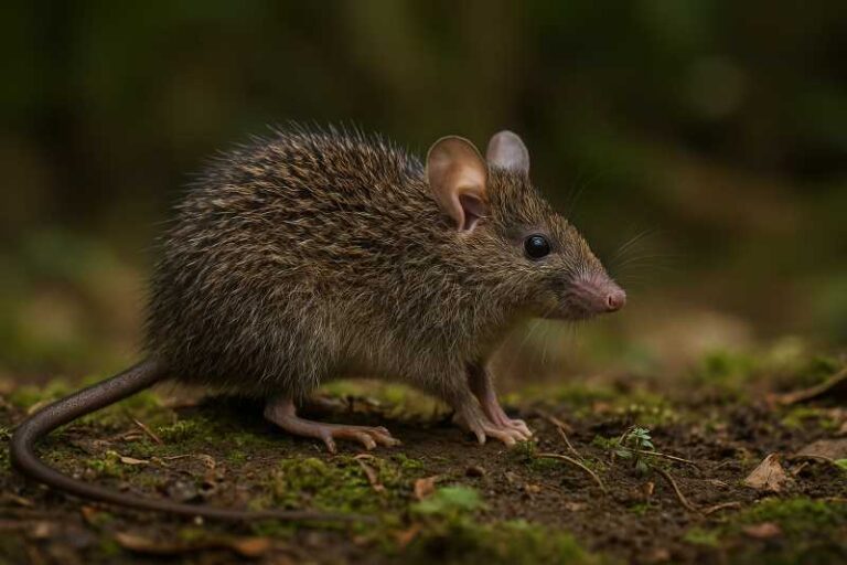 Image of a Spiny Moss Mouse in its natural habitat