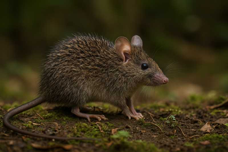 Image of a Spiny Moss Mouse in its natural habitat