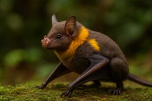 Image of a Tilda's Yellow-shouldered Bat in its natural habitat