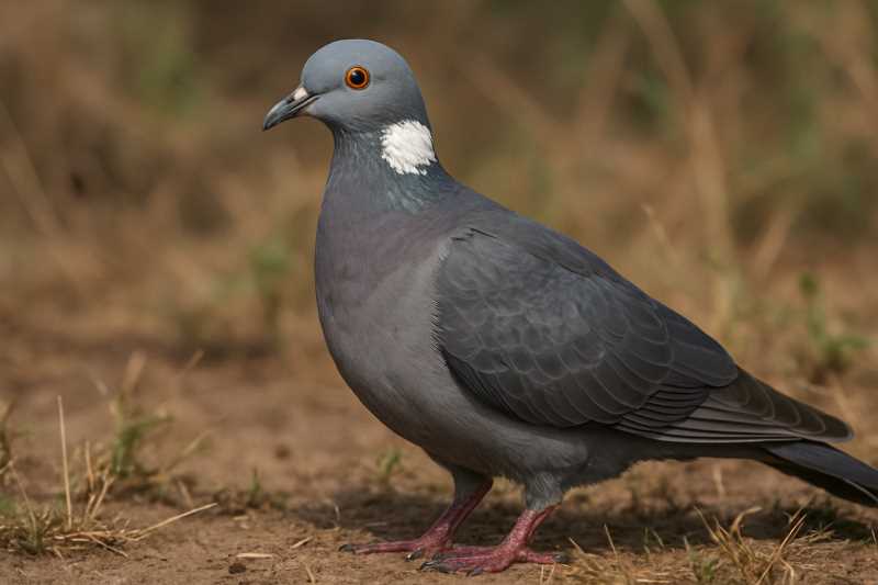 Image of a White-collared Pigeon in its natural habitat