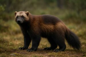 Image of a Wolverine in its natural habitat