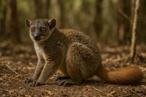Image of a Ankarana Sportive Lemur in its natural habitat
