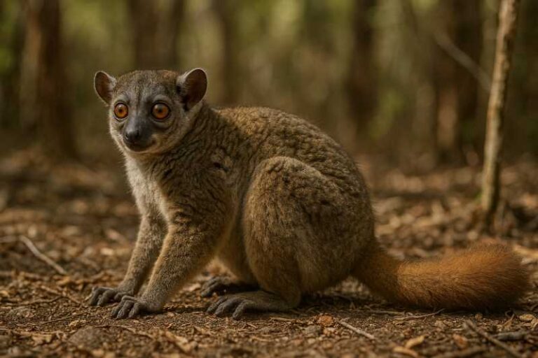Image of a Ankarana Sportive Lemur in its natural habitat