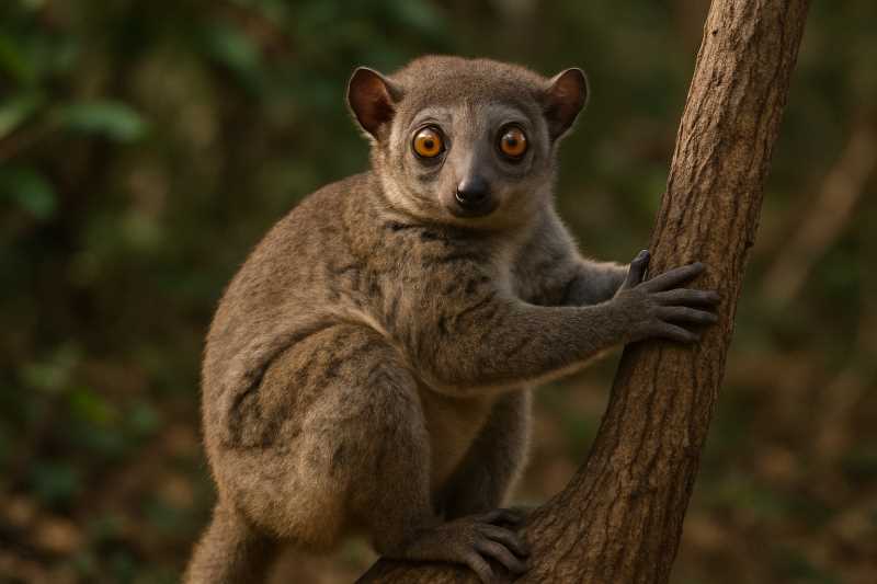 Image of a Betsileo Sportive Lemur in its natural habitat