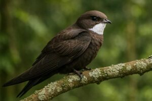 Image of a Biscutate Swift in its natural habitat