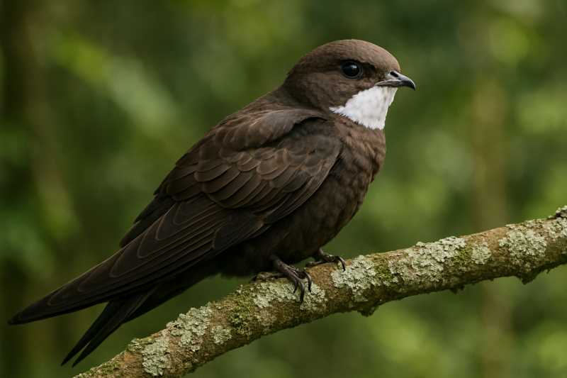 Image of a Biscutate Swift in its natural habitat
