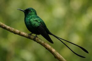Image of a Black-billed Streamertail in its natural habitat