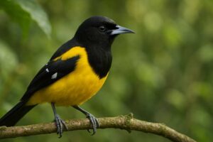 Image of a Black-cowled Oriole in its natural habitat