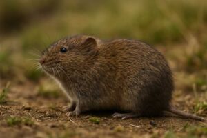 Image of a Burrowing Vole in its natural habitat