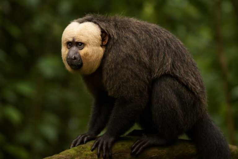 Image of a Cazuza's Saki in its natural habitat