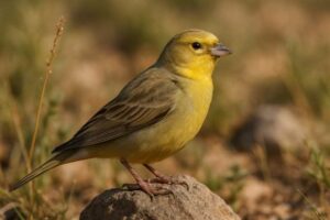Image of a Cinereous Bunting in its natural habitat