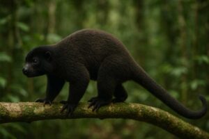 Image of a Common Bear Cuscus in its natural habitat