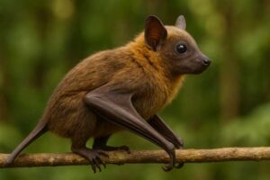 Image of a Common Swift Fruit Bat in its natural habitat