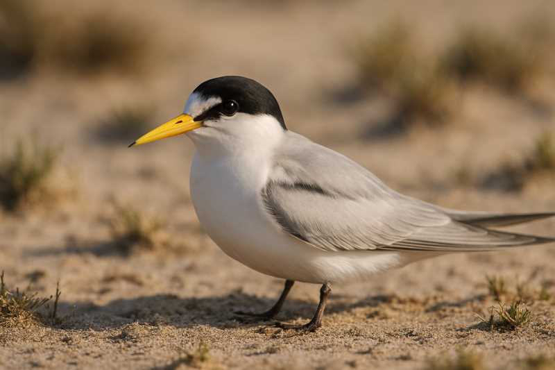 Image of a Damara Tern in its natural habitat