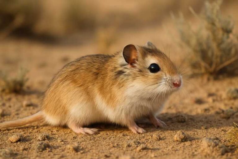Image of a Desert Hamster in its natural habitat